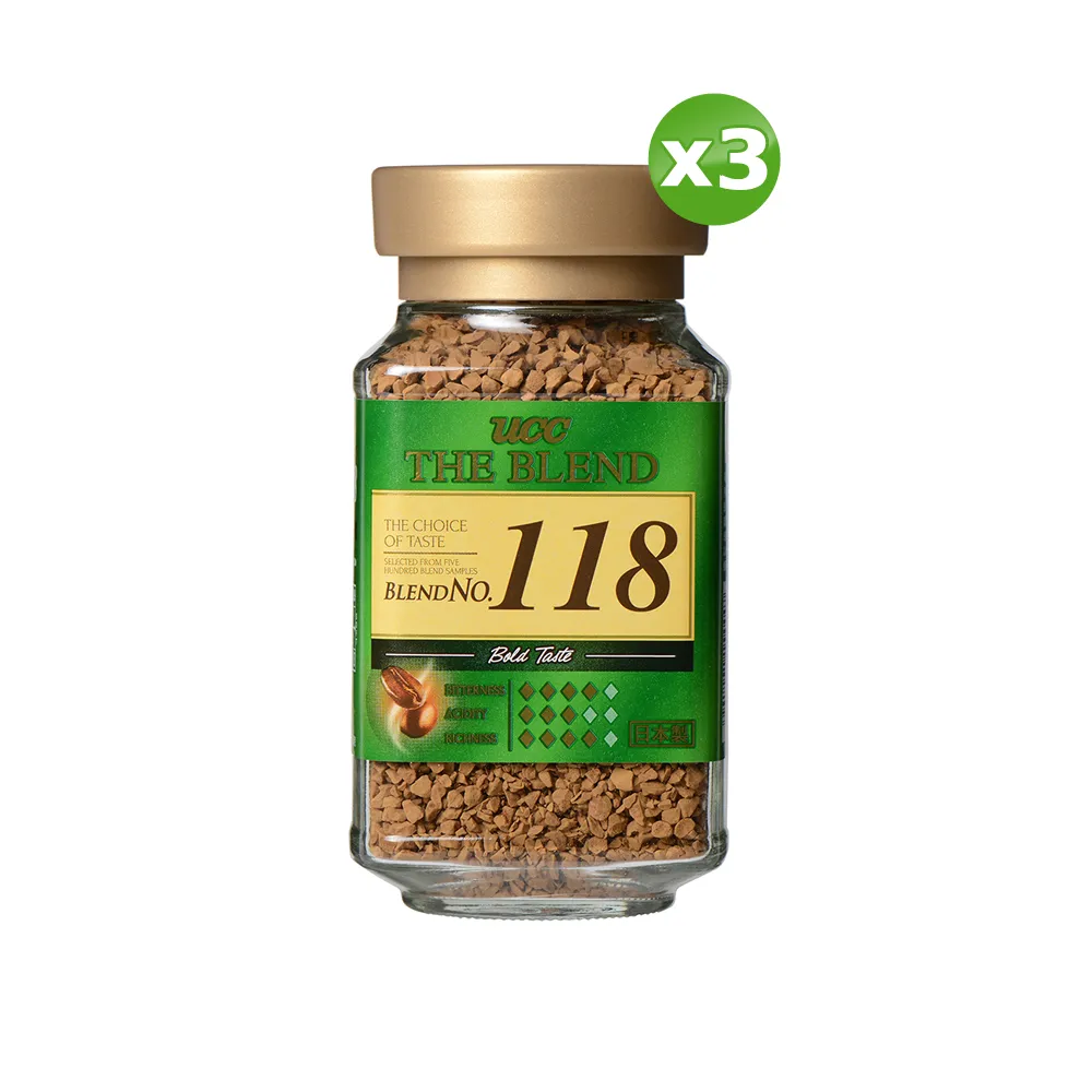 【UCC】118即溶咖啡x3罐組(100g/罐) 歷史價格詳細信息