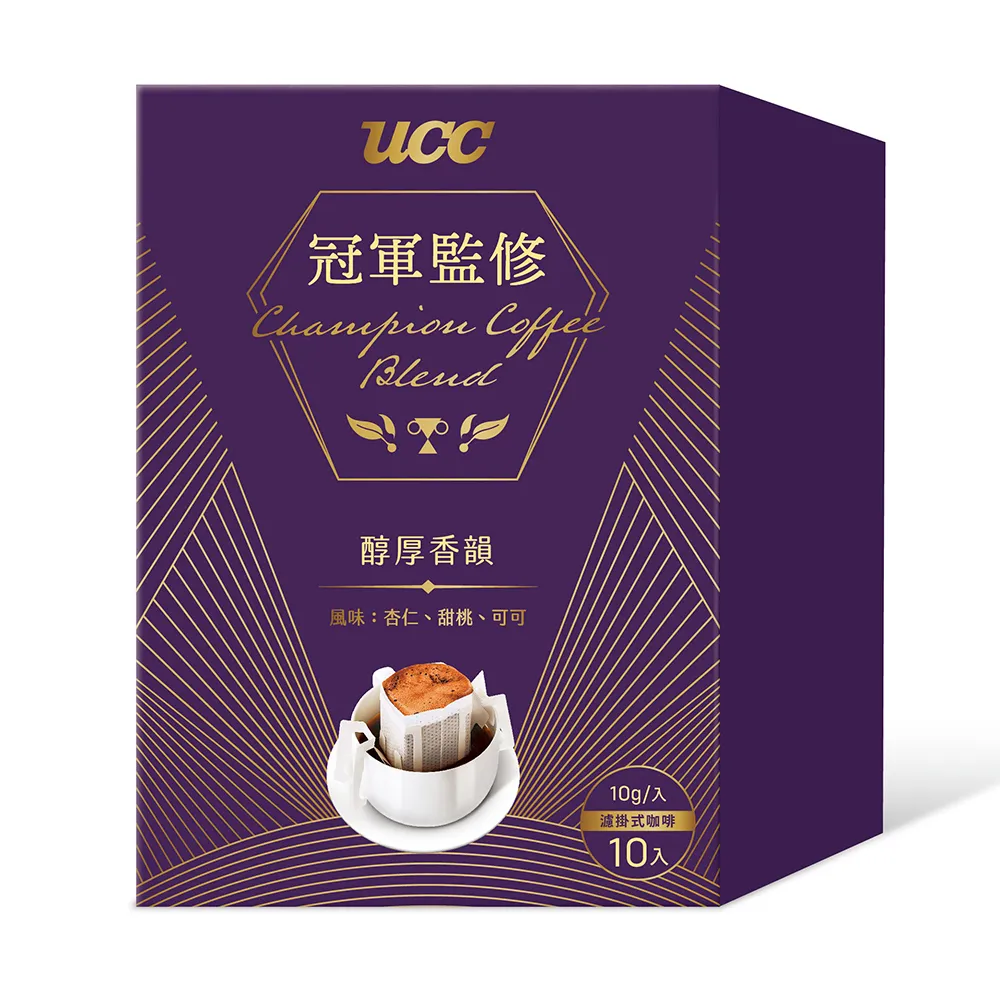 【UCC】冠軍監修濾掛式咖啡10g*10入/盒X2盒 歷史價格詳細信息