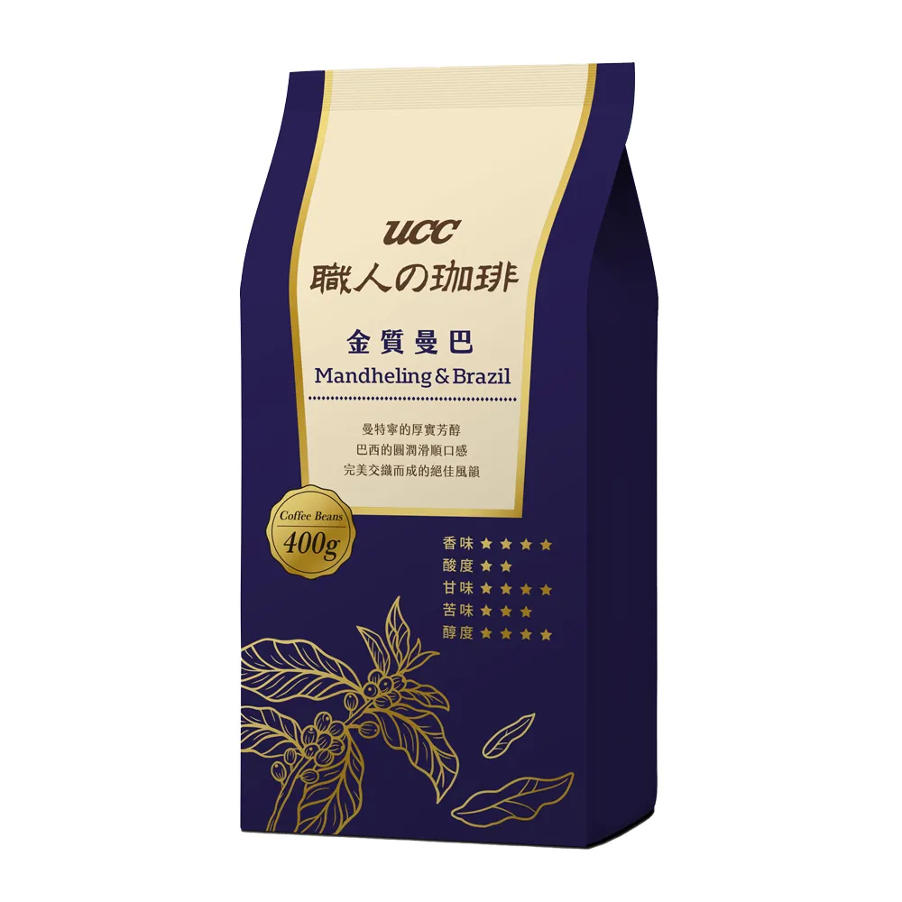 UCC 職人珈琲-金質橙韻咖啡豆 400g克 x 1Bag包【家樂福】 歷史價格詳細信息