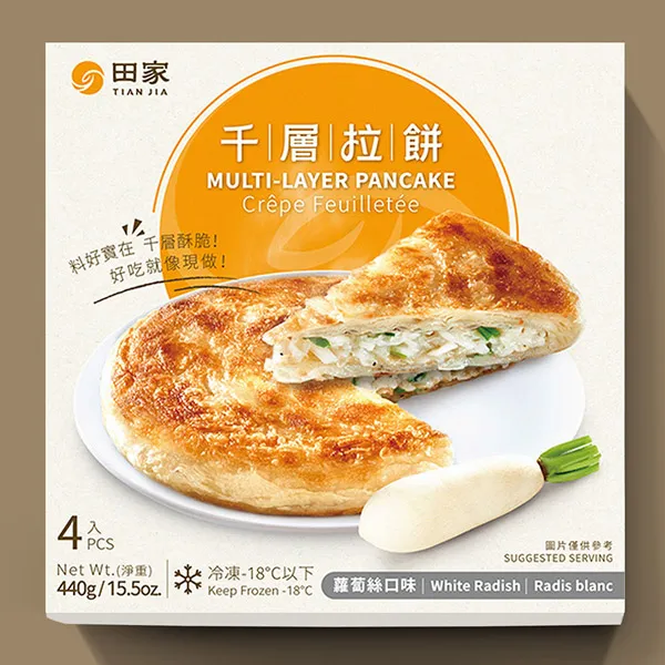 田家 千層蘿蔔絲拉餅(冷凍)440g克 x 1BoX盒【家樂福】 歷史價格詳細信息