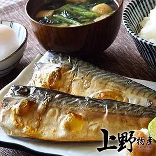 【上野物產】巨無霸挪威薄鹽鯖魚片（200g±10%/片）x19片 歷史價格詳細信息