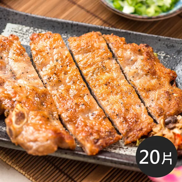 【金園排骨】厚切排骨200g±5%/片｜30片(一甲子/老字號/老店/熟食/加菜/料理) 歷史價格詳細信息