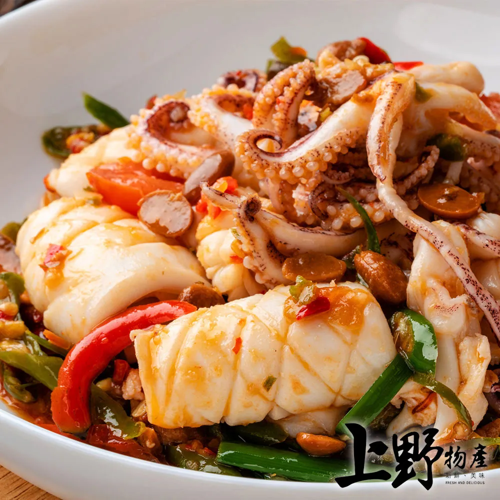 【上野物產】鮮脆刻花魷魚 ( 250g土10%/包 ) x1包 價格比較,價格查詢,歷史價格詳細信息