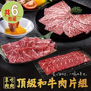 【享吃肉肉】火鍋肉片牛豬雞拼盤6件組合(嫩肩牛/五花牛/板腱牛/豬五花/豬梅花/雞腿排) 歷史價格詳細信息