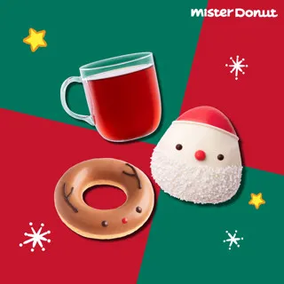 【享樂券】Mister Donut | 耶誕系列商品 任選300元商品券★87折★_電子憑證 歷史價格詳細信息
