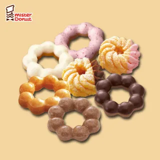 【享樂券】Mister Donut | 甜甜圈買6送4_電子憑證 歷史價格詳細信息