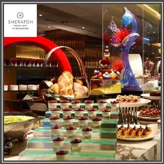 【新竹豐邑喜來登大飯店】盛宴自助餐廳平日雙人晚餐券(MO)[新竹][Mohist電子票券] 歷史價格詳細信息