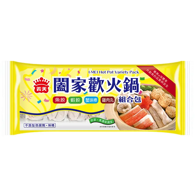 義美火鍋餃四合一組合包337g【愛買冷凍】 歷史價格詳細信息