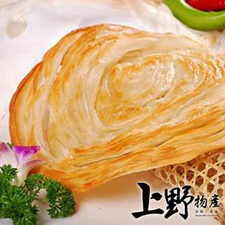 【上野物產】手桿活麵香蔥抓餅（1350g±10%/約10片/包）x5包 歷史價格詳細信息
