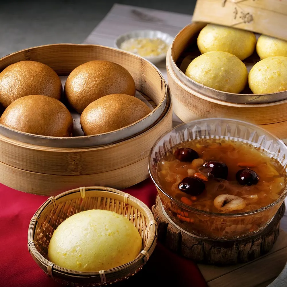 【朱記餡餅粥】甜品系列5件含運組 (小米饅頭2包+黑糖饅頭1包+銀耳甜湯2包) 歷史價格詳細信息
