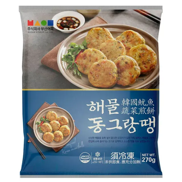 韓國水協魷魚蔬菜煎餅(270g)*3袋 歷史價格詳細信息