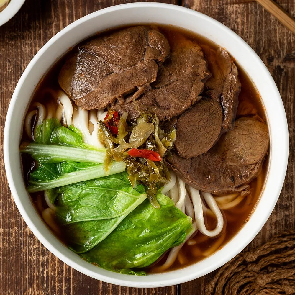 【朱記餡餅粥】 紅燒半筋半肉牛肉麵(刀削麵) 4袋(內含8包) 歷史價格詳細信息