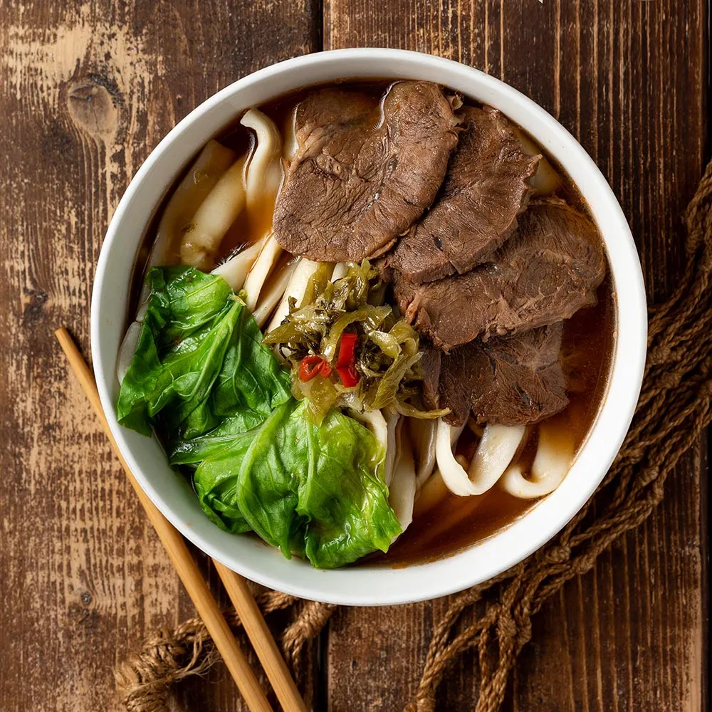 【朱記餡餅粥】 紅燒半筋半肉牛肉麵(刀削麵) 4袋(內含8包) 歷史價格詳細信息