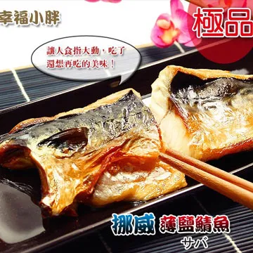 【幸福小胖】挪威薄鹽鯖魚  19包 (210g/包) 歷史價格詳細信息