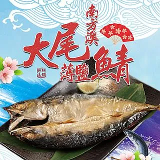 南方澳鹹鯖魚(350g±5%)/尾X2【愛買冷凍】 歷史價格詳細信息