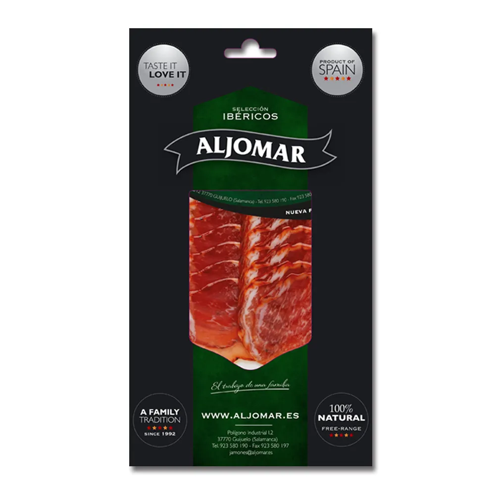 【ALJOMAR】西班牙 金標手工切片伊比利火腿 後腿 80g(橡木子精華 肉質殷紅油亮 大理石紋路) 歷史價格詳細信息