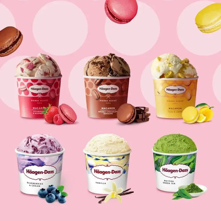 【哈根達斯-冷凍宅配】馬卡龍品脫4入組 歷史價格詳細信息