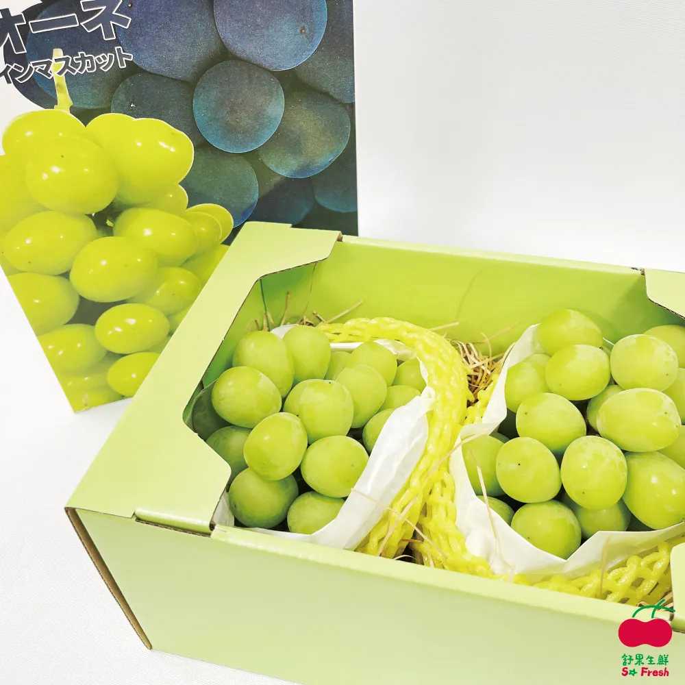 【舒果SoFresh】日本麝香葡萄/韓國梨禮盒(麝香x1串+韓國梨x4顆/約2.8kg/中秋禮盒) 歷史價格詳細信息