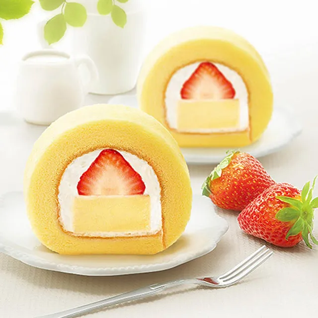 【諾貝爾】奶凍捲(草莓+香草)各1條 歷史價格詳細信息