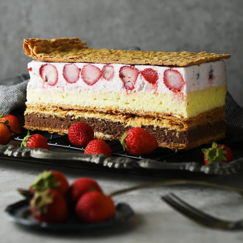 草莓季【MESKO美仕口】極盛草莓夾心可頌(70g/顆，2顆/盒)*10盒 歷史價格詳細信息