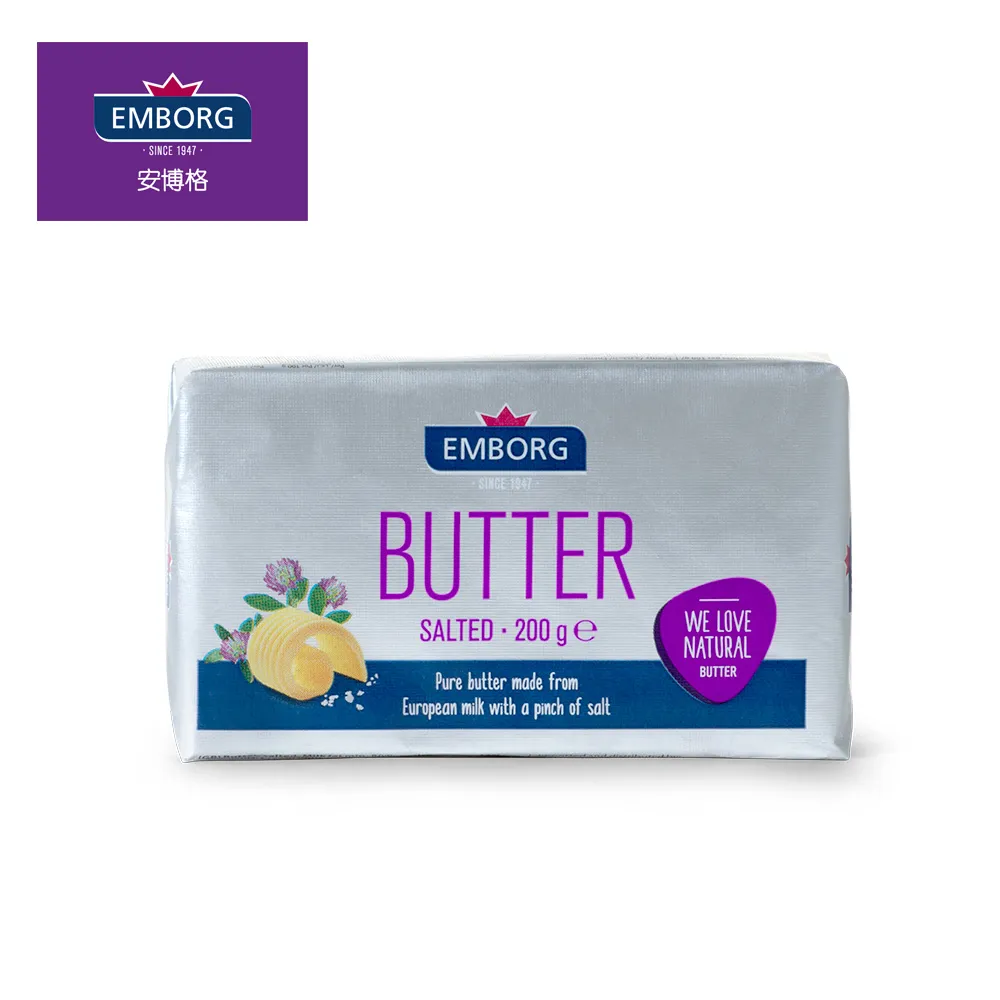 【Emborg安博格】無鹽奶油 200g*10入組 歷史價格詳細信息