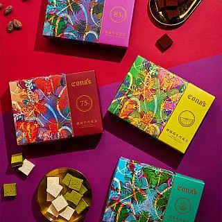 【Cona's】生巧克力超值組合｜85%頂級、75%經典、抹茶、檸檬(80g/盒)共4盒 歷史價格詳細信息