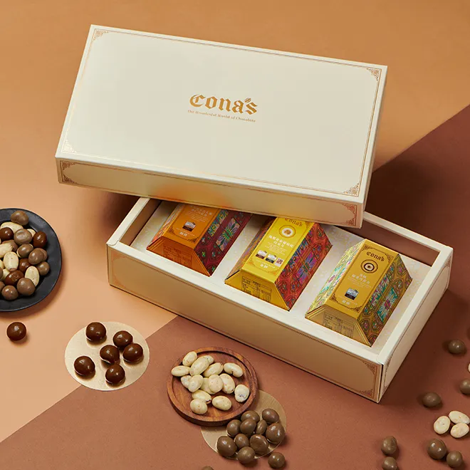 【Cona's】世界金牌獲獎禮盒｜任選乾果巧克力x2＋ICA金牌黃金鳳梨葡萄乾x1 妮娜巧克力 歷史價格詳細信息