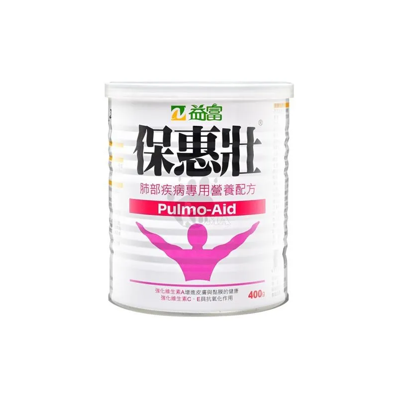 【益富】保惠壯-肺部疾病專用營養配方 400g 歷史價格詳細信息