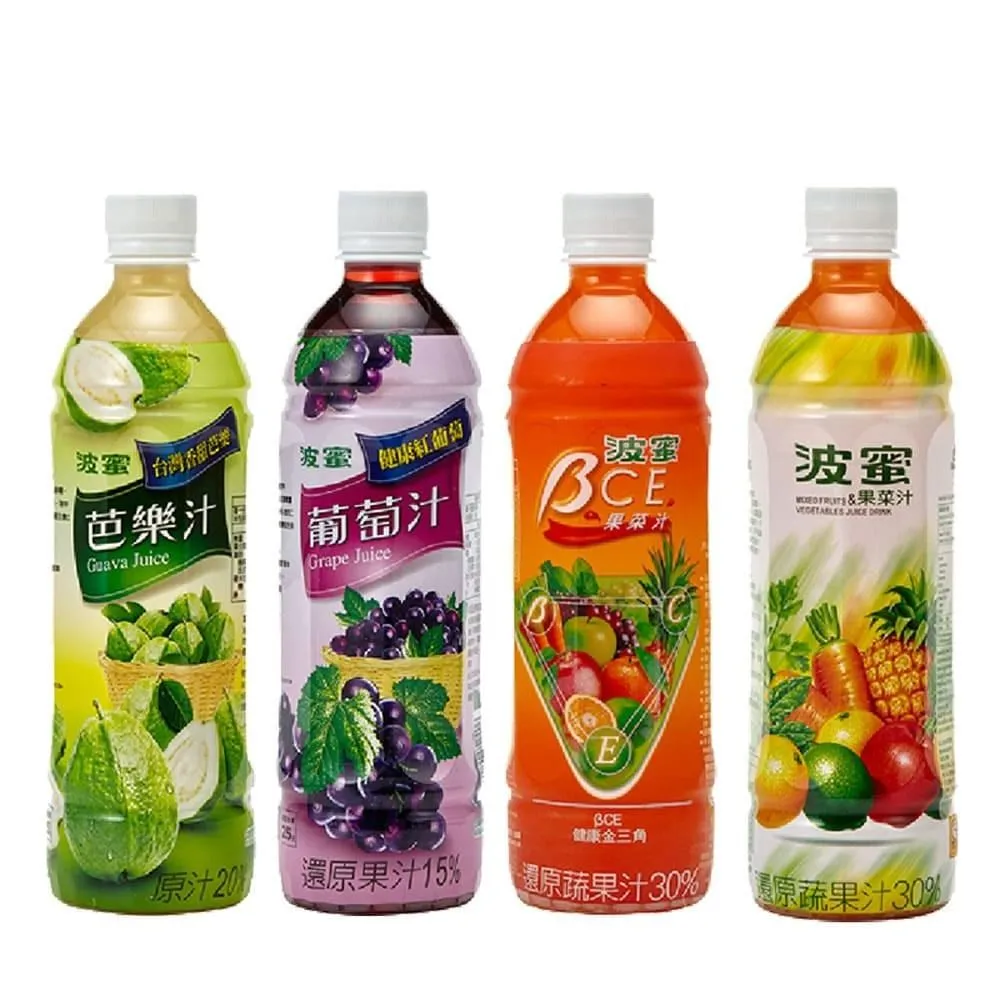 波蜜 果菜汁(580mlX4瓶/組)[大買家] 歷史價格詳細信息