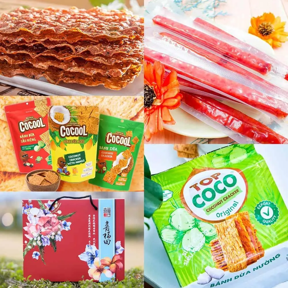 【喜福田】豪華肉乾/雪花餅/蛋捲綜合款12件/箱 歷史價格詳細信息
