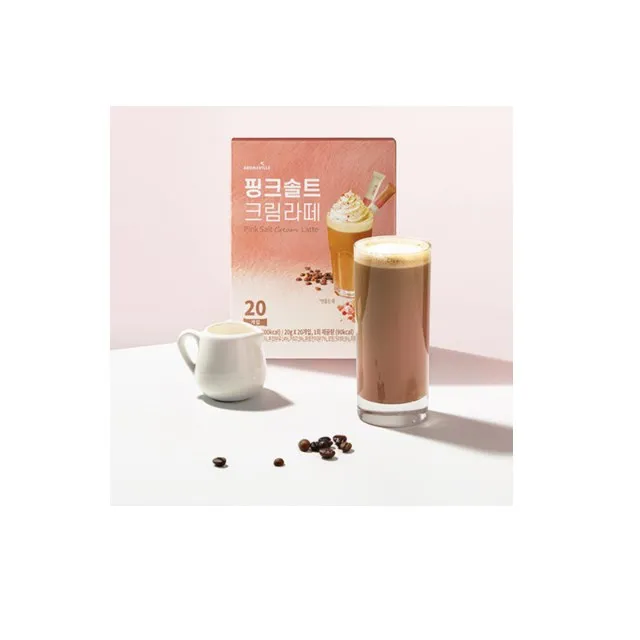 韓國 AROMAVILLE 粉紅鹽奶油拿鐵 20入/盒x2盒 歷史價格詳細信息