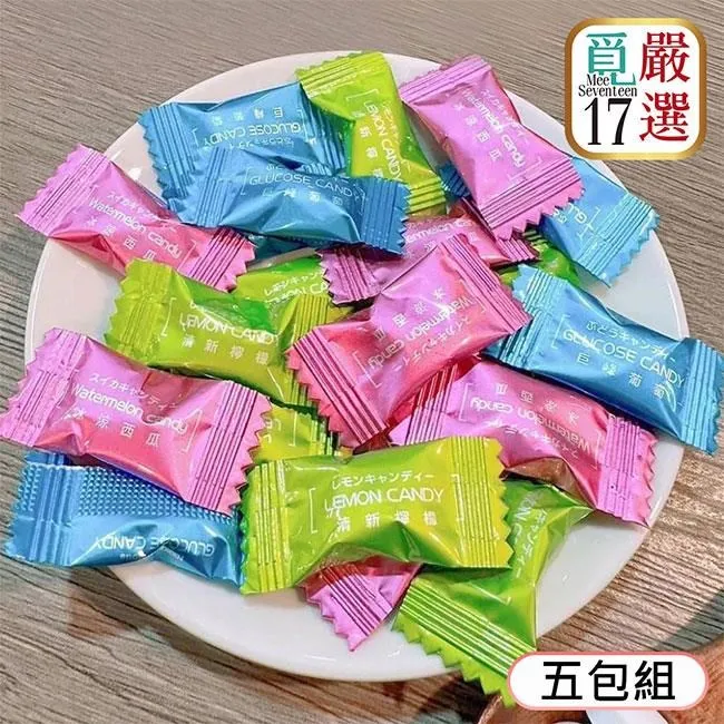 【覓17嚴選】綜合水果薄荷錠-5包組 100g/包 歷史價格詳細信息
