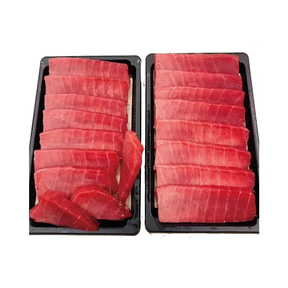 【華得水產】黑鮪魚皮油1盒+鮪魚赤身生魚片1盒組(200g/盒)總共2盒 歷史價格詳細信息