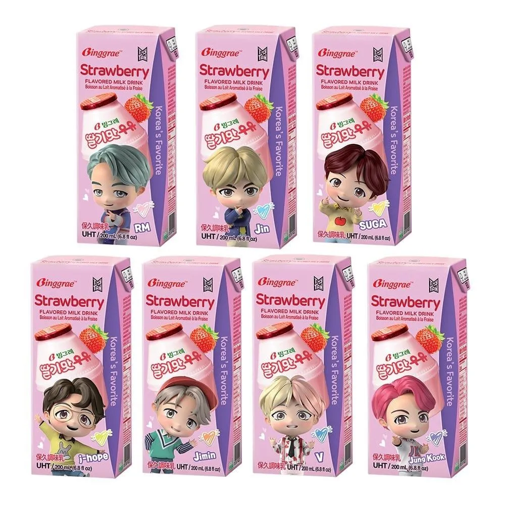 Binggrae 草莓牛奶 (200ml*6入) 歷史價格詳細信息