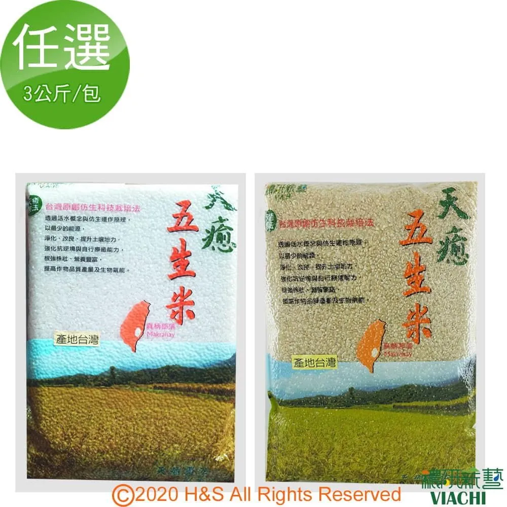 【穠研薪藝】台東長濱天癒五生糙米2包組(1.8公斤/包) 歷史價格詳細信息