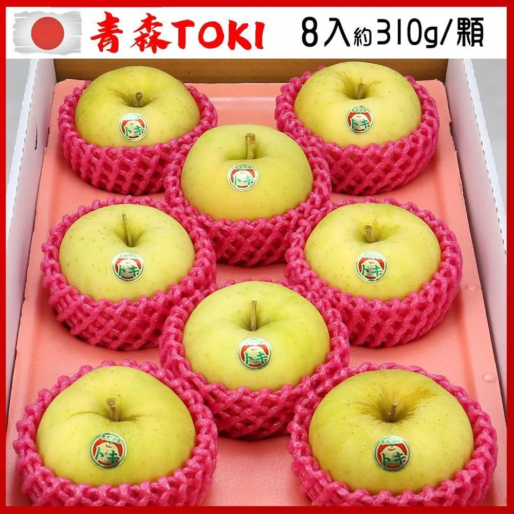 【愛蜜果】日本青森Toki土岐水蜜桃蘋果6顆禮盒(約1.7公斤/盒) 歷史價格詳細信息