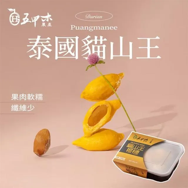 [五甲木]泰國金枕頭榴槤乾 30克/包 歷史價格詳細信息