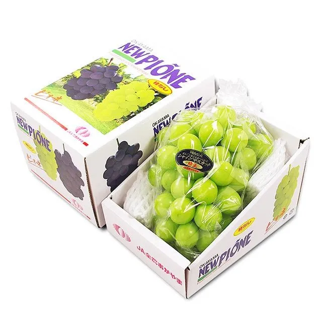 【鮮果日誌】日本岡山縣麝香晴王葡萄(Shine Muscat) / 三房 歷史價格詳細信息