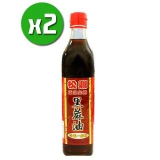 【松鼎】正宗北港純黑麻油x5瓶(500ml/瓶) 歷史價格詳細信息