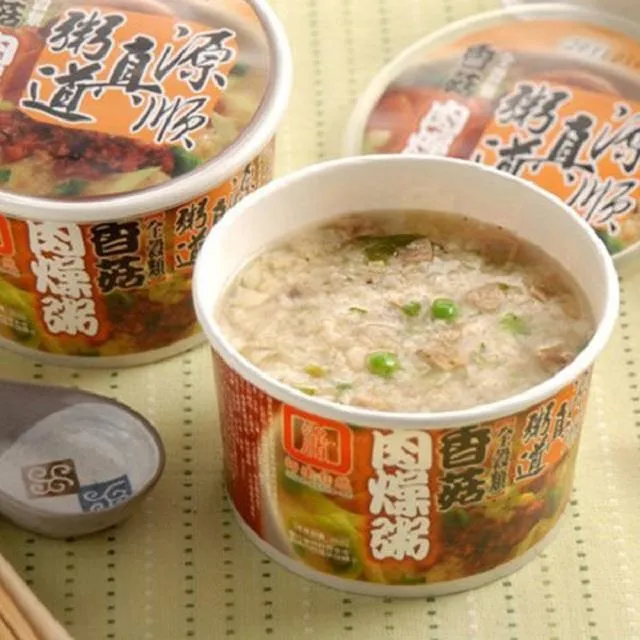 【源順】真粥道 風味素肉粥/香菇肉燥粥/海鮮精力粥 任選一口味 (60公克/碗) 歷史價格詳細信息