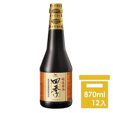 統一四季高純釀釀造醬油870ml【愛買】 歷史價格詳細信息