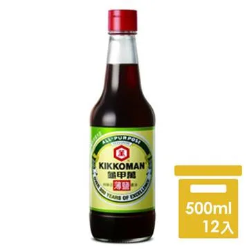 龜甲萬 薄鹽醬油 500ml  現貨 蝦皮直送 歷史價格詳細信息