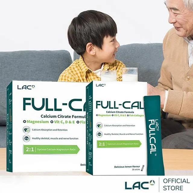 LAC利維喜 Full-Cal優鎂鈣90包-檸檬口味  買大送小   神腦生活 歷史價格詳細信息