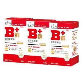 【台塑生醫】緩釋B群雙層錠(60錠/瓶)x5瓶 歷史價格詳細信息