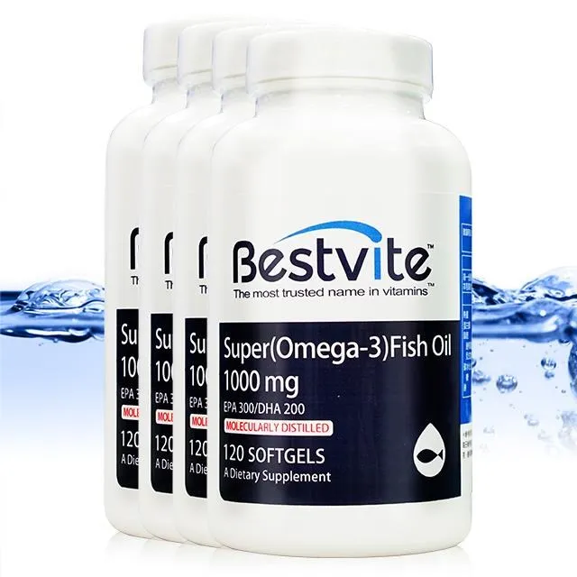 【美國BestVite】必賜力超級OMEGA-3魚油膠囊2瓶組 (120顆*2) 歷史價格詳細信息