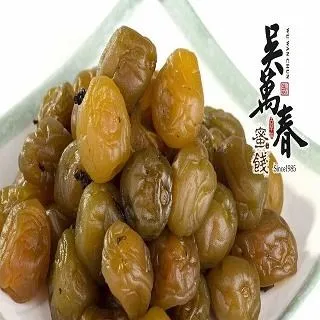 【台南府城。吳萬春蜜餞】古早味蜜餞系列--甘草梅 歷史價格詳細信息