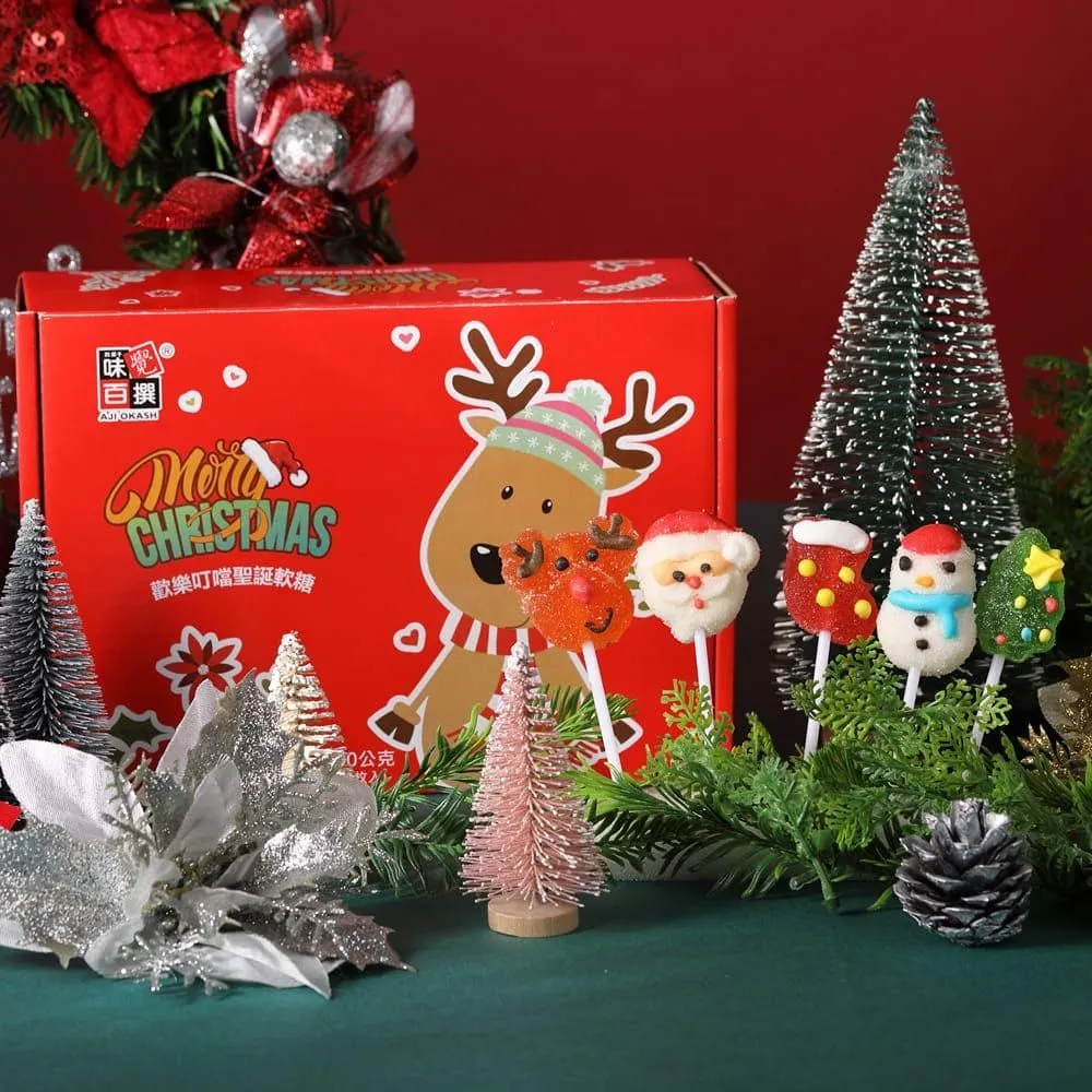 歡樂聖誕糖花Q皮棒【小麥購物】24H出貨台灣現貨【A270】Q皮糖 棒棒糖 糖霜棒棒糖 軟糖 聖誕節 糖果 Q皮棒 棒糖 歷史價格詳細信息