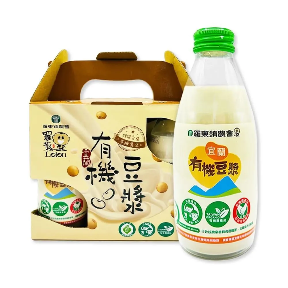 【羅東鎮農會】羅董宜蘭有機豆漿245ml x6瓶 價格比較,價格查詢,歷史價格詳細信息