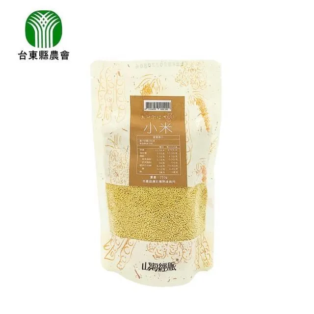 【台東縣農會】小米(糯小米)(250g/包) 歷史價格詳細信息