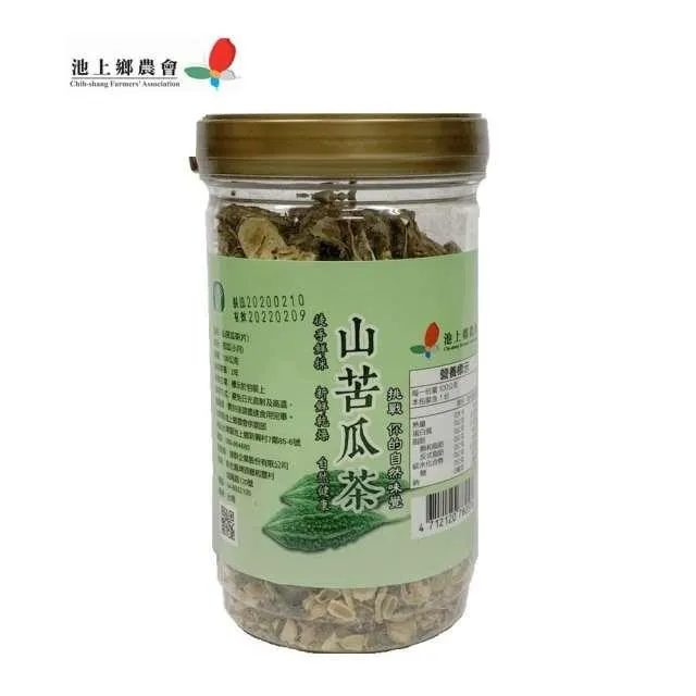 【池上鄉農會】山苦瓜茶(片)100公克/罐-台灣農漁會精選 歷史價格詳細信息